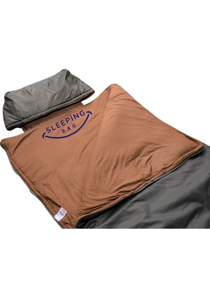 Sleepingbag Uyku Tulumu Su Geçirmez -35 Yeşil
