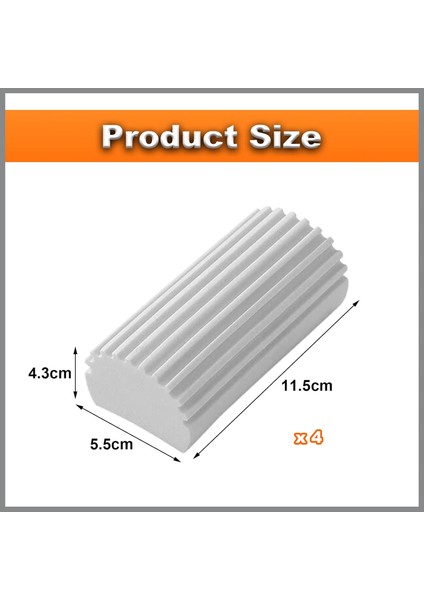 WE TREND Sihirli Toz Temizleme Süngeri, Ev Temizlik Süngeri, Tekrar Kullanılabilir Toz Süngeri, Farklı