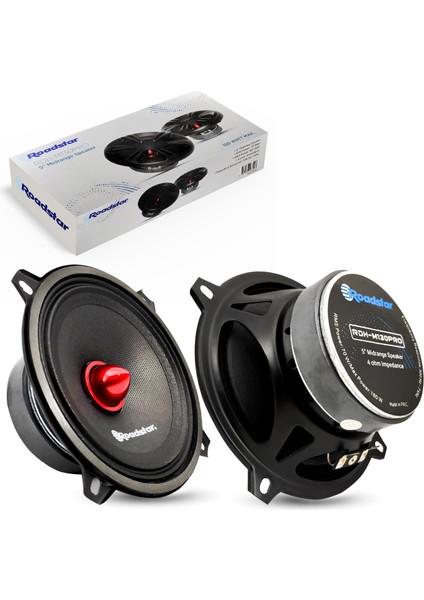 RDH-M130PRO Oto Midrange 13CM 180 Watt 2 Adet