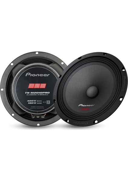 Pıoneer TS-M2010PRO Oto Midrange 20CM 400 Watt 2 Adet