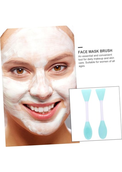 Silikon Maske Fırçası Yüz Bakımı İçin Maske Fırçaları