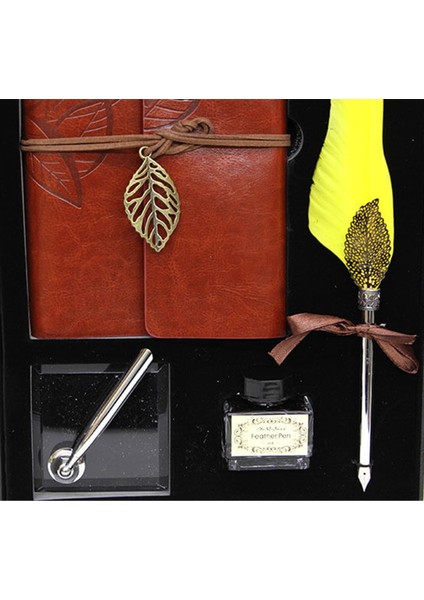 Divit Hokka Defter ve Tüylü Kalem Seti