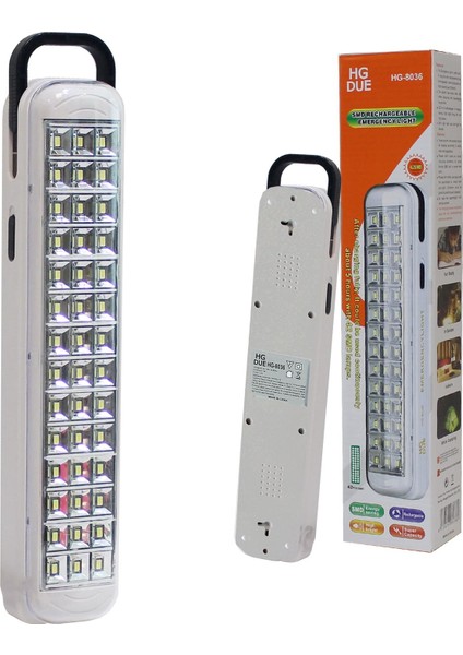 Işıldak Şarjlı 42LED 2400MAH Hgdue HG-8036