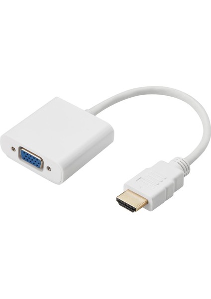 Çevirici HDMI To VGA Beyaz Hadron HDX-2020