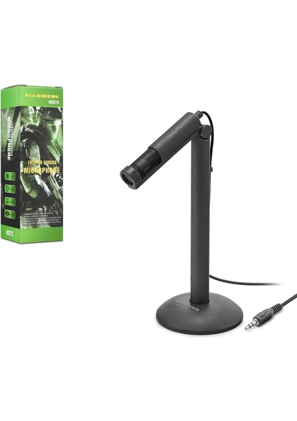 Pc Masaüstü Mikrofonu Aux 3.5mm Oyuncu Hadron HD-573