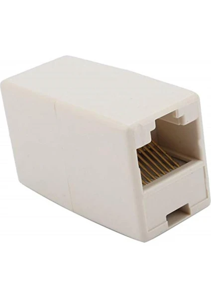 Cat6 Jack Internet Kablosu Uzatıcı Birleştirici RJ45 Dişi Dişi Ethernet Ekleme Aparatı 4438