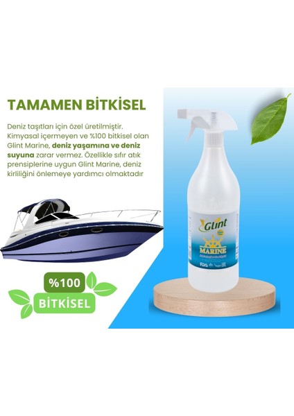 Marine 5 Litre %100 Bitkisel Deniz Dostu Suda Çözülebilir Çok Amaçlı Temizlik Spreyi