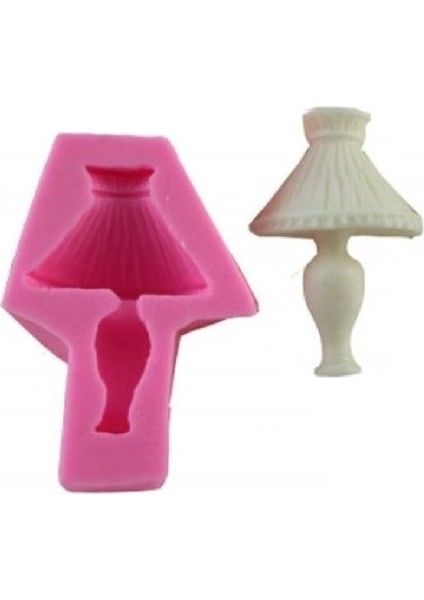 Pano Süsü Abajur Silikon Kalıp K-1177, Kokulu Taş Sabun Alçı Mum Kalıbı modelleri
