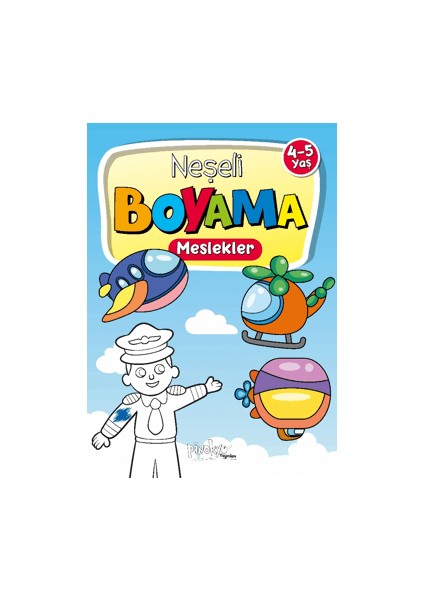 Neşeli Boyama Meslekler - Buçe Dayı