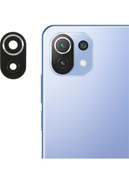 Xiaomi Mi 11 Lite Uyumlu Kamera Lensi Camı M2101K9AG M2101K9AI