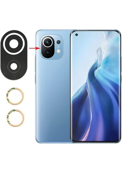 Xiaomi Mi 11 Lite Uyumlu Kamera Lensi Camı M2101K9AG M2101K9AI fiyatları
