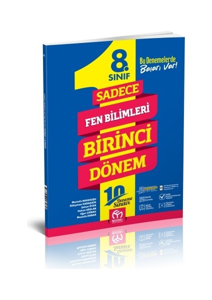 8. Sınıf 1. Dönem Fen Bilimleri - Türkçe - Matematik