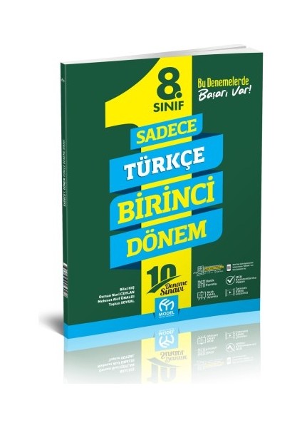 8. Sınıf 1. Dönem Fen Bilimleri - Türkçe - Matematik