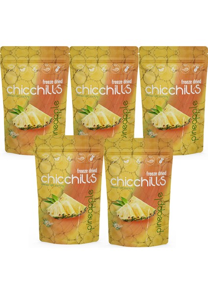 Ananas – Freeze Dried Ananas 20G x 5