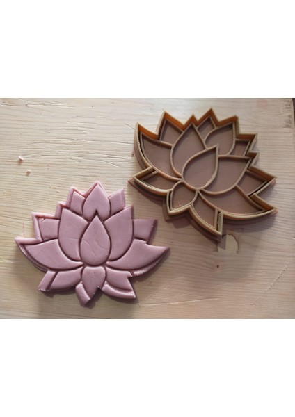 Lotus Kurabiye Kalıbı - 9,5x7,5 cm - 2 Parça fiyatları