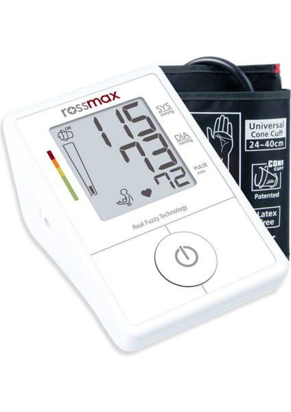 X1 Otomatik Üst Kol Tipi Tansiyon Ölçer Hareket Algılama Risk Göstergesi