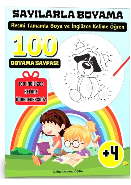 Noktadan Noktaya Sayılarla Boyama Kitabı