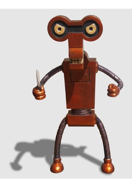Futurama Roberto Boyalı Figür 15CM