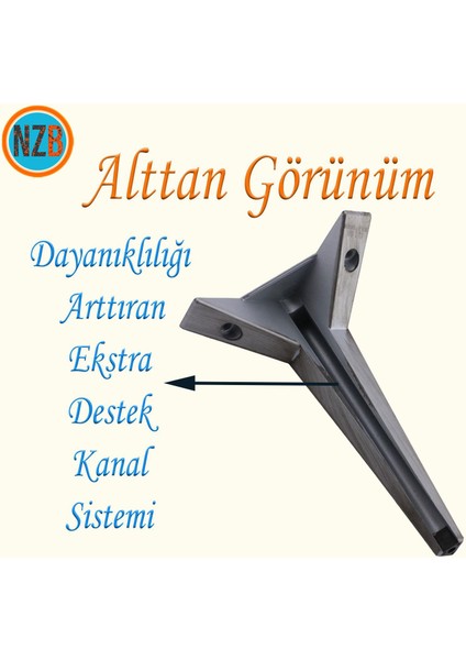 Mobilya Kanepe Sehpa Tv Ünitesi Baza Koltuk Ayağı Çekyat Saten Gri Eskitme 23 cm Ayak fiyatları
