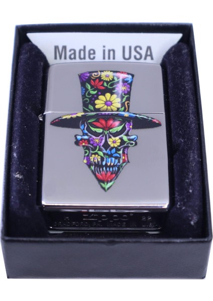 Colorful Skeleton Dizayn Çakmak