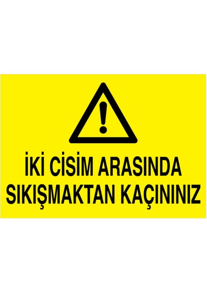 Iki Cisim Aranda Kışmantan Kaçınınız Yapışkanlı Sticker 35X50 cm