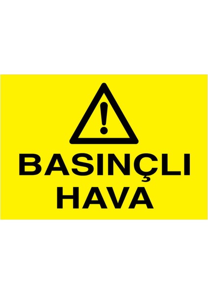 Bançlı Hava Yapışkanlı Sticker 15X25 cm