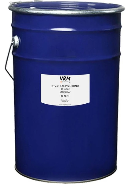 VRM Vernikrecinemarketi Rtv-2 Yarı Şeffaf - Kalıp Silikonu (20 Shore) 25 kg