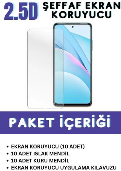 Xiaomi Redmi Note 11 Pro Temperli Cam Ekran Koruyucu Süper Ekonomik Paket ( 10 Adet )