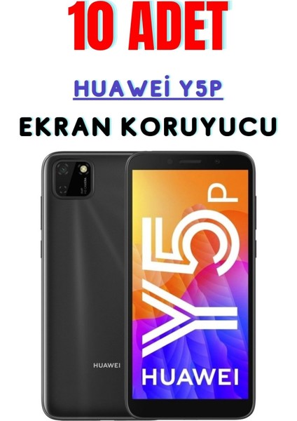 Huawei Y5P Temperli Cam Ekran Koruyucu Süper Ekonomik Paket ( 10 Adet )