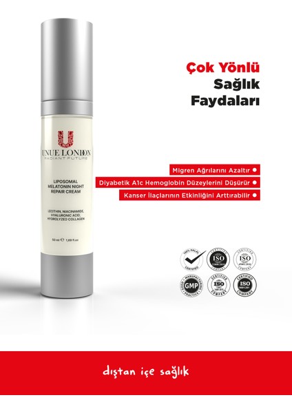 Lıpozomal Gece Onarım Kremi 50 ml
