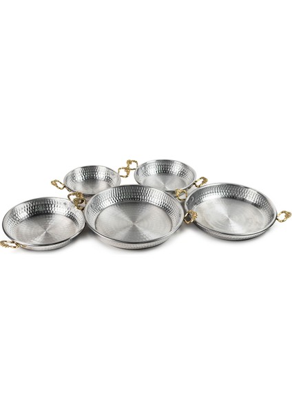 Alüminyum 5'li Yumurta Tava Seti