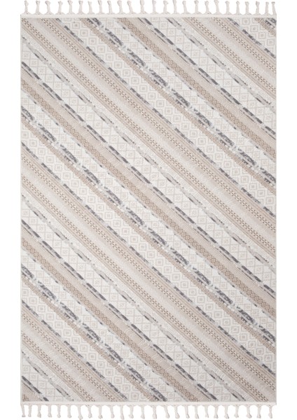 Brendon Iskandinav Halı Premium Oturma Odası, Mutfak, Antre, Koridor Halısı 8001 Krem modelleri