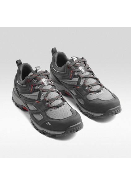 Quechua Erkek Su Geçirmez Outdoor Ayakkabı - Gri - MH100 fırsatları