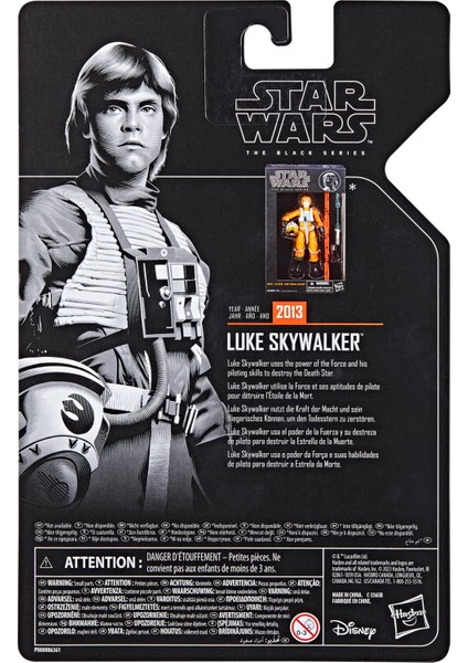 Star Wars Black Series Archive Luke Skywalker Aksiyon Figürü