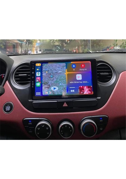 Hyundai I10 (2013-2019 yıl)2GB Ram 32GB Rom Hafıza Multimedya Android sürüm 13 Kablosuz Carplay Navigasyon 9 inç Ekran