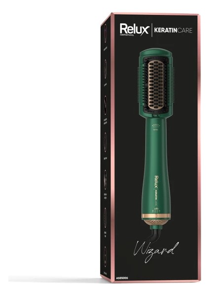 AS8500G Keratin Care Iyonik Şekillendirici Tarak modelleri
