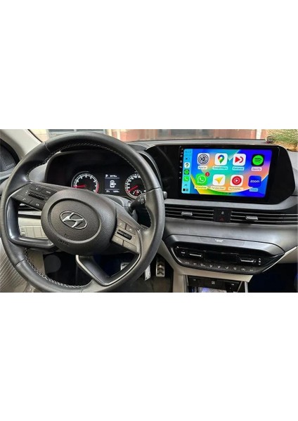 Hyundai I20 / Bayon (2021-2024 yıl)2GB Ram 32GB Rom Hafıza Multimedya Android sürüm 13 Kablosuz Carplay Navigasyon 10 inç Ekran