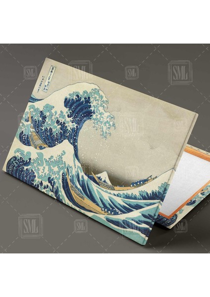 Kanagawa Oki Great Wave Japon Deniz Dalgası Katsushika Hokusai Yatay Kanvas Tablo