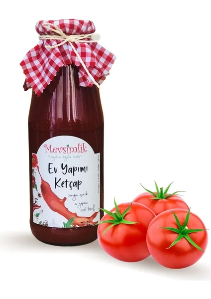 Mevsimlik Ev Yapımı Ketçap 730 gr