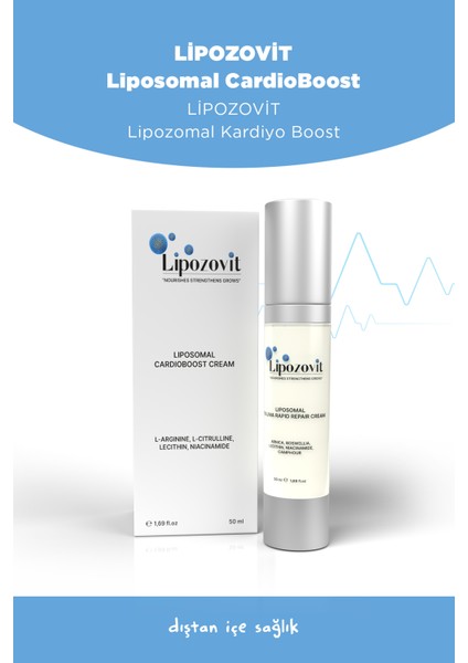 Lıpozomal Cardıoboost Krem 50 ml