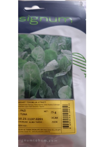 Kolukısa Tarım Pazı Tohumu modelleri