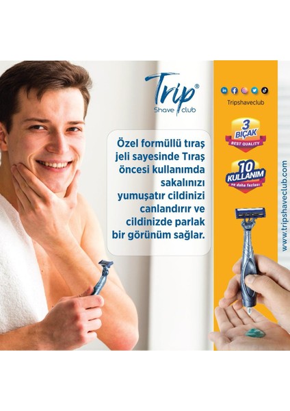 Shave Club Kendinden Jelli Traş Bıçağı