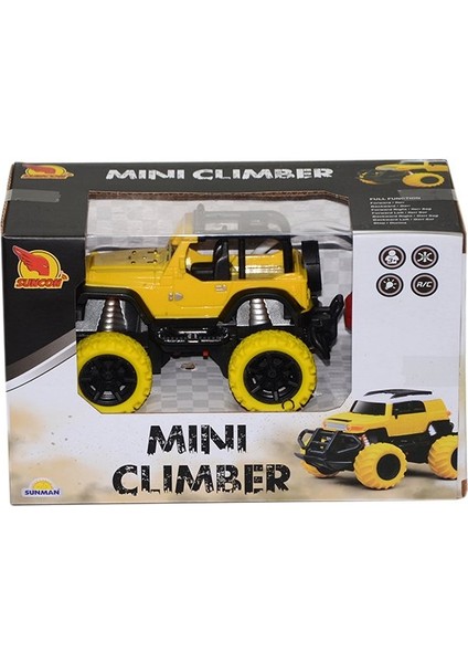Uzaktan Kumandalı Işıklı Mini Jeep 12 cm Fabbatoys