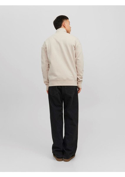 Erkek Yarım Fermuarlı Sweatshirt - 12241777 indirimleri