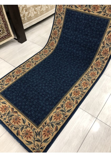 Saray Vizyon 0899 Dark Blue 100X200 Koyu Mavi 2 Metre Yolluk