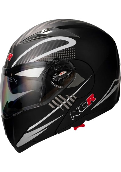 Çene Açılır Kask Monster Siyah Ece Belgeli fiyatları
