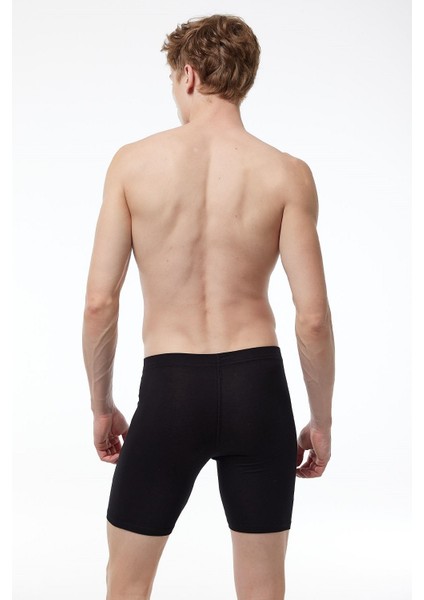 018 Erkek Uzun Paçalı Modal Boxer