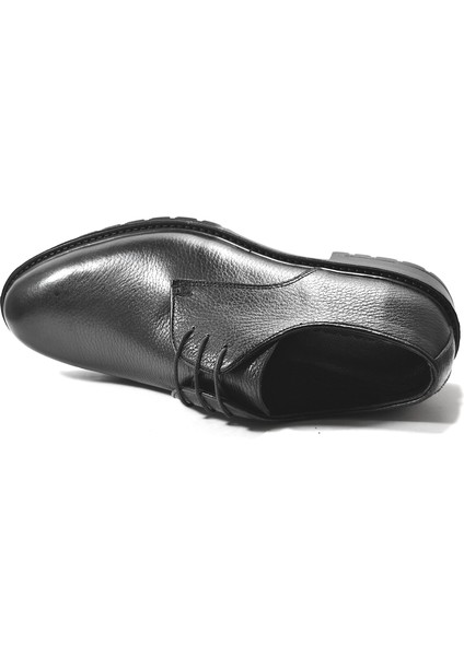 Mn.01 Deri Siyah Kauçuk Taban Erkek Klasik Ayakkabı indirimleri