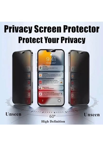 Apple iPhone 13 Ekran Koruyucu 5D Kolay Kurulum Temperli Cam