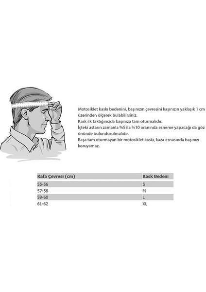 Çene Açılır Kask Sarı Siyah Ece Belgeli